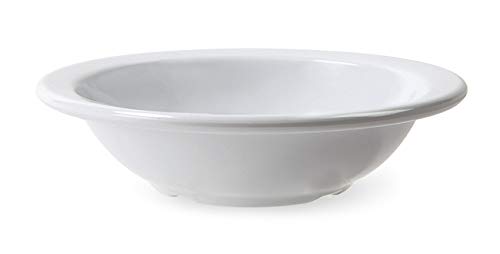 G.E.T. Enterprises DN-410-W White 10 oz. Rimmed Bowl (Pack of 12)