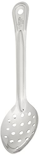 Winco Perforated Stainless Steel Basting Spoon, 11-Inch