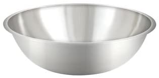 Winco MXB-1600Q 16 Qt. Mixing Bowl, Stainless - Mixing Bowls-MXB-1600Q