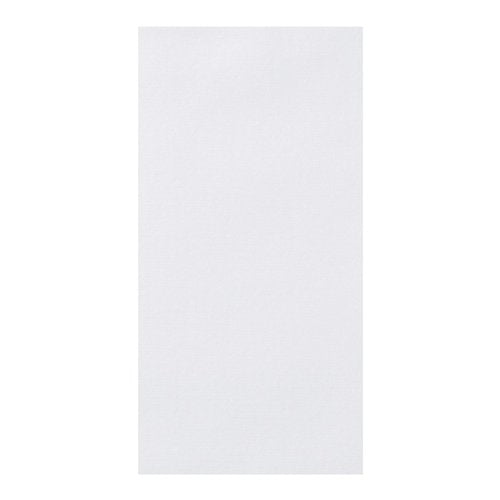 Hoffmaster K800-8 White 8-Fold Linen-Like Dinner Napkin 17 x 20 inch - Unembossed, 4 packs of each 75-300 per case.