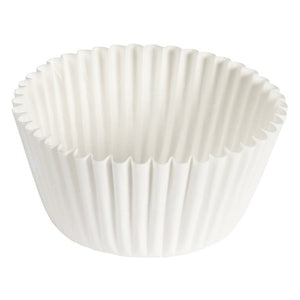 Hoffmaster Brooklace White Fluted Bake Cup, 4.5 inch - 2000 per case.