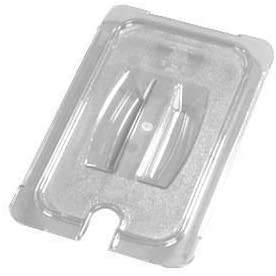 Carlisle 1027107 Handled Notched Lid For Topnotch Pan, 12.75 X 7 ", Polycarbonate, Clear-1027107