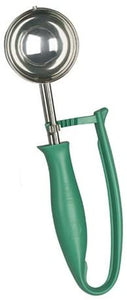 Central Restaurant 947393 Squeeze Disher - Size 12, 2-2/3 oz., Green