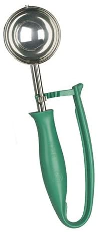 Central Restaurant 947393 Squeeze Disher - Size 12, 2-2/3 oz., Green