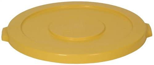 Continental Commercial 3201YW 32 Gallon Refuse Round Lid Yellow