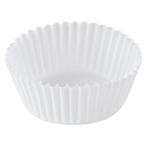 Hoffmaster 53-34000 3 1/2 inch Fluted-Bakery Fluted Bake Cup - Bottom Width 1-5/8 inch x Wall Height 15/16 inch, 20 packs of each 500-10000 per case.