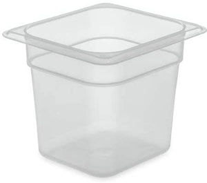 Storplus Food Pan Pp 2.5" Dp 1/6 Size - Translucent