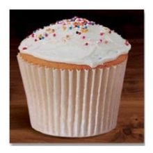 Hoffmaster Brooklace White Fluted Bake Cup, 6 1/2 inch - 5000 per case.