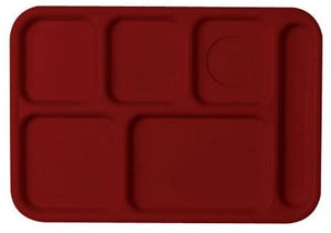 Cambro (PS1014416) 10" x 14-1/2" Penny-Saver School Compartment Tray [Case of 24]