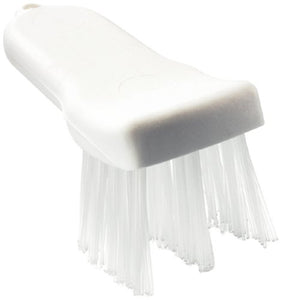 Carlisle 4052900 Lettuce, Fry, and Onion Cutter Brush, Nylon Bristles, 2-1/2" Length x 2-1/2" Width Brush, 6" Length