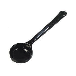 Carlisle 4380-503 Measure Misers 4 Oz. Black Solid Spoon