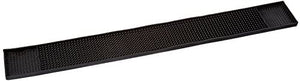 Bar Mat, 27" x 3-1/4", Black