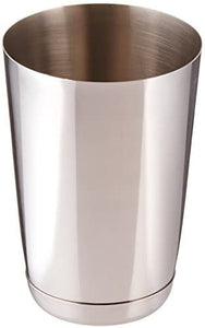 Tablecraft H76 Stainless Steel Bar Shaker, 16 oz, Metallic