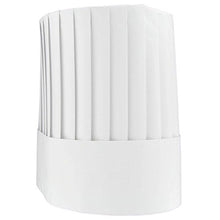 Load image into Gallery viewer, Cellucap CC210 Le Classic White Paper 10&quot; Chef Hat - 12 / CS
