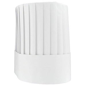 Cellucap CC210 Le Classic White Paper 10" Chef Hat - 12 / CS