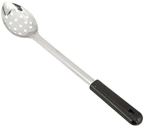 Winco Perforated Basting Spoon with Bakelite Handle, 15-Inch