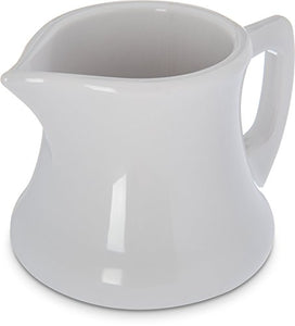 Carlisle 456302 SAN Pitcher Creamer, 2.9-oz. Capacity, White (Case of 36)