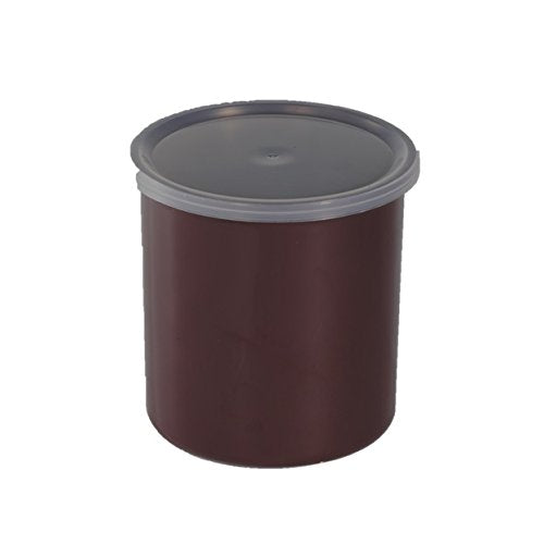 G.E.T. CR-0120-T, Round & Square Crocks, Tan 1.2 qt. Round Crock with Lid (Qty, 12)