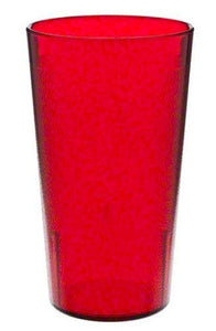 Cambro 1200P2156 Color Ware Tumbler 12.6 oz. 5-3/16"H Ruby red - Case of 24