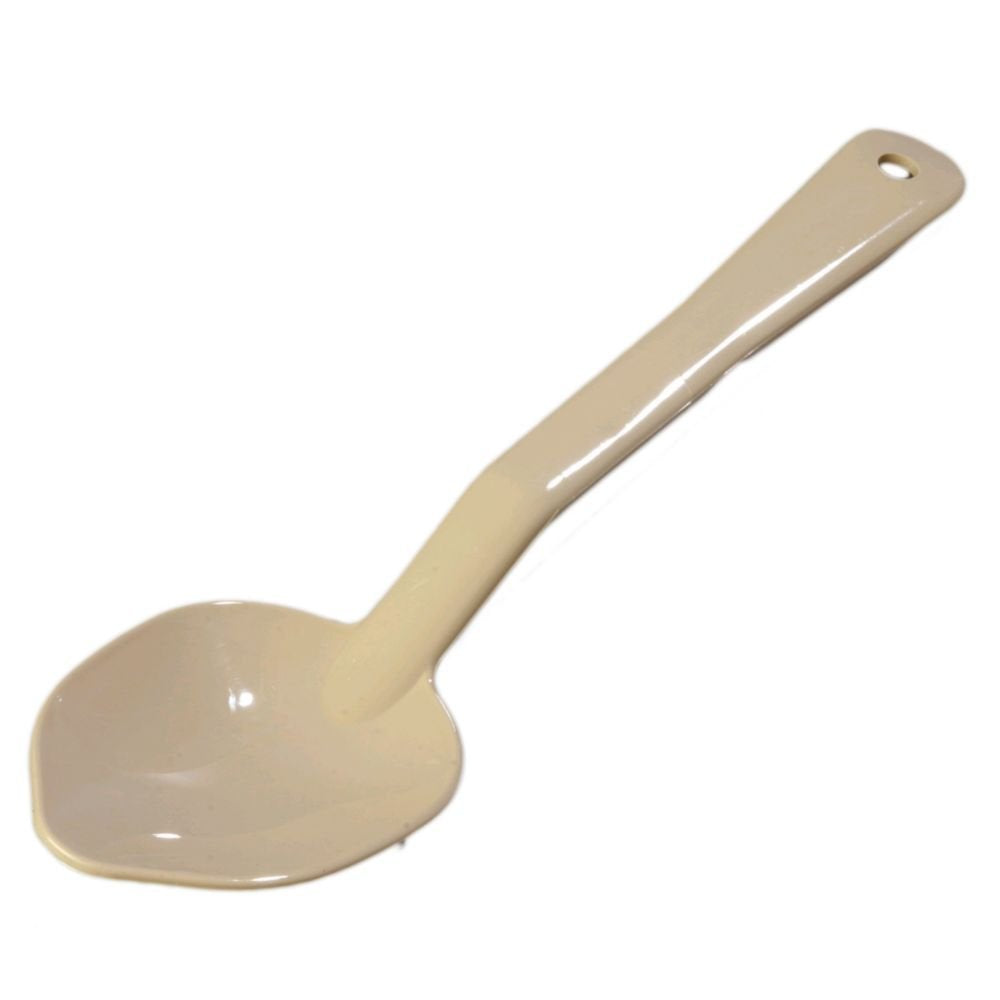 Carlisle 441006 1.5 Oz. Beige Solid Serving Spoon