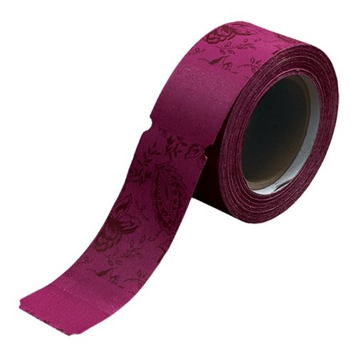 Hoffmaster Specialty Sanitary Burgundy Paisley Wrap N Roll Napkin Band 1.5 x 4.25 inch, 20 rolls of each 250 bands -- 5000 bands per case.