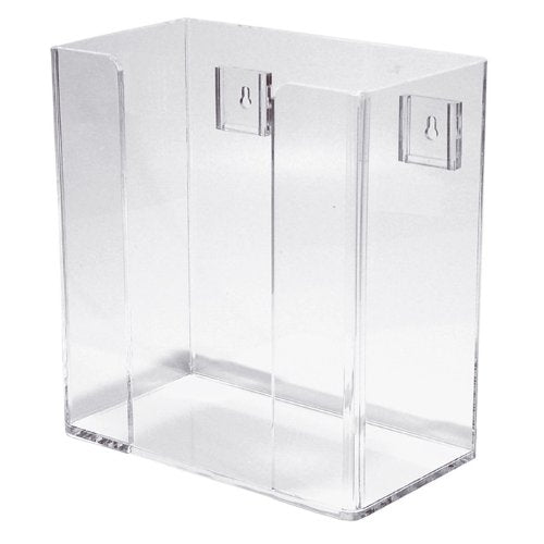 Hoffmaster Wall Mounted Acrylic Guest Towel Holder, 9 x 4.75 x 9.5 inch - 1 each.