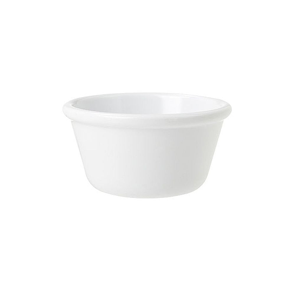 G.E.T. White Melamine 3 Oz. Smooth Ramekin