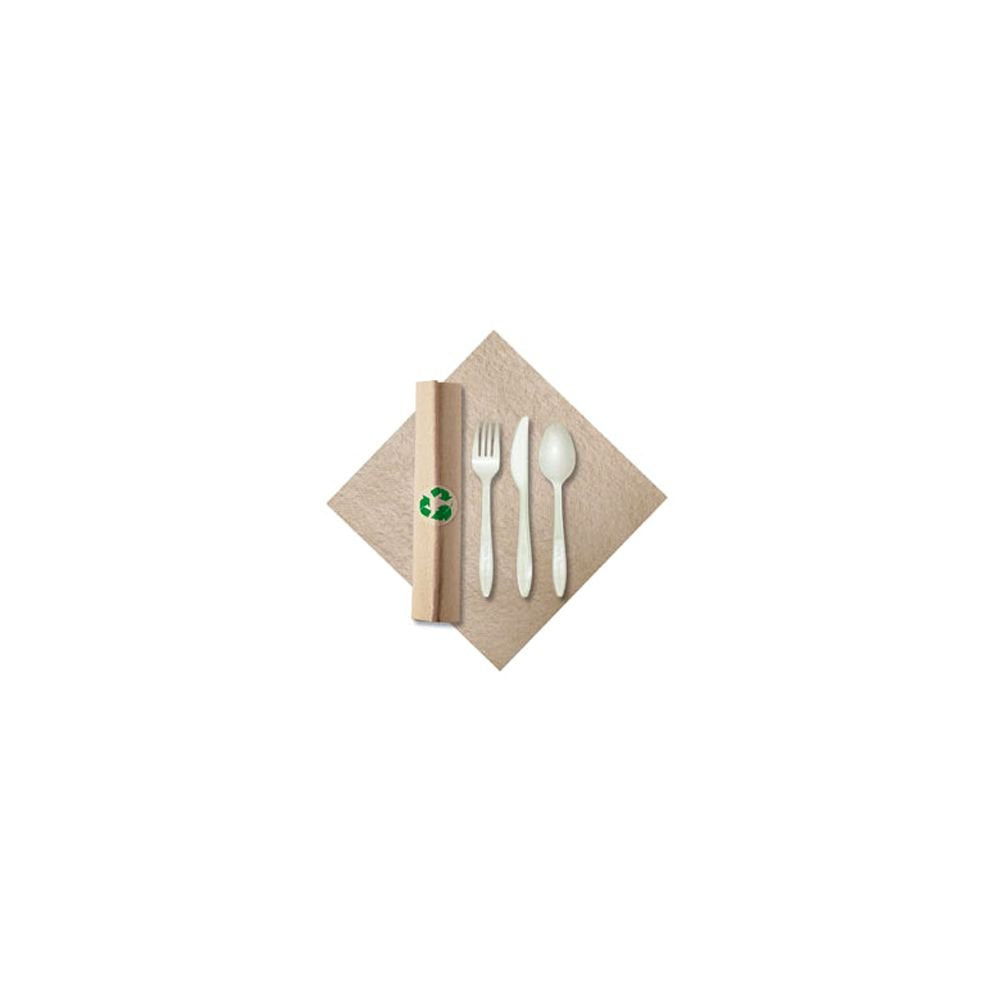 Hoffmaster 119993 Linen-Like Compostable Cutlery - 100 / CS