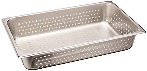 Winco SPFP4 Full Size Pan Perforated, 4-Inch