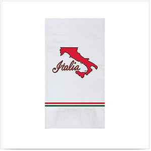 15 x 17 Historic Italia Dinner Napkin 2 Ply 1/8 Fold 1000 Ct