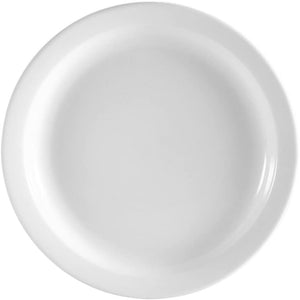 CAC China Narrow Rim Round Plate