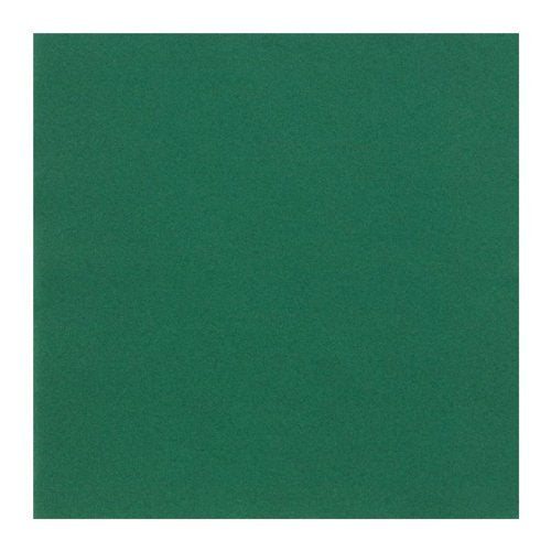 Hoffmaster 820-D37 Linen-Like Solid Hunter Green Color Napkin Band 16 x 16 inch Flat Pack, 4 packs of each 125-500 per case.