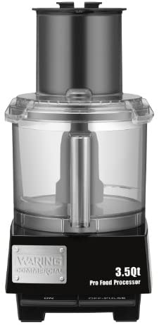 WARING WFP14S Food Processor, 3-1/2-Quart, Clear