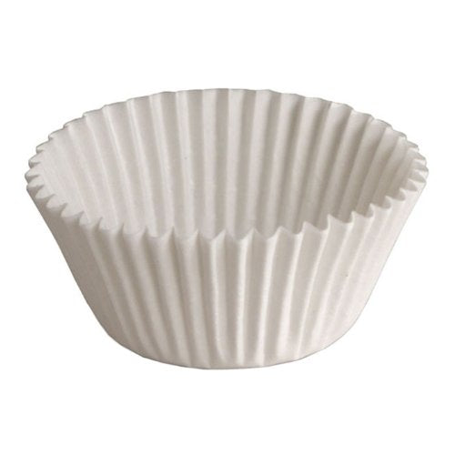 Hoffmaster Brooklace White Fluted Bake Cup, 2.5 inch - 2000 per case.
