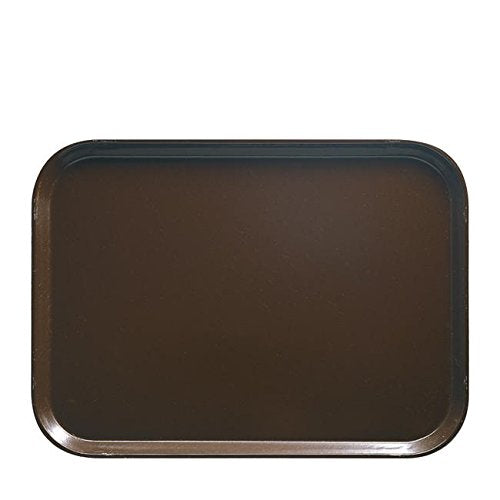 Cambro Manufacturing 1418FF167 Fast Food Tray Brown 14'' x 18'' (SET OF 12 PER CASE)