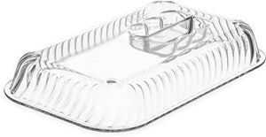 Tulip Deli Solid Lid/False Bottom 9-1/2" X 6" - Clear