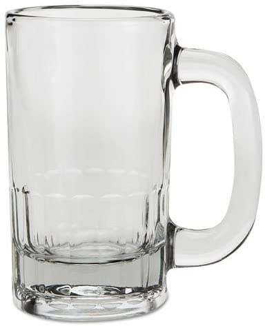 Anchor Classic Beer Mug, Glass, 12 oz, Clear - Includes 24 per case.