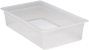 Cambro 14PP190 Food Pan, Full Size, 4" Deep, Translucent Polypropylene, NSF, 6-units