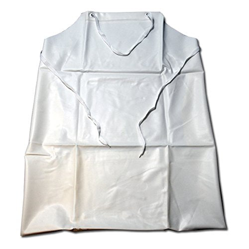 West Chester UW-20-45 Raw Edge Apron, 20 mil, One Size, Clear