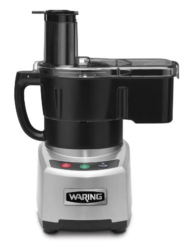 Waring Commercial WFP16SCD Sealed Batch Bowl/Continuous Dicing Food Processor with LiquiLock Seal System, 4-Quart