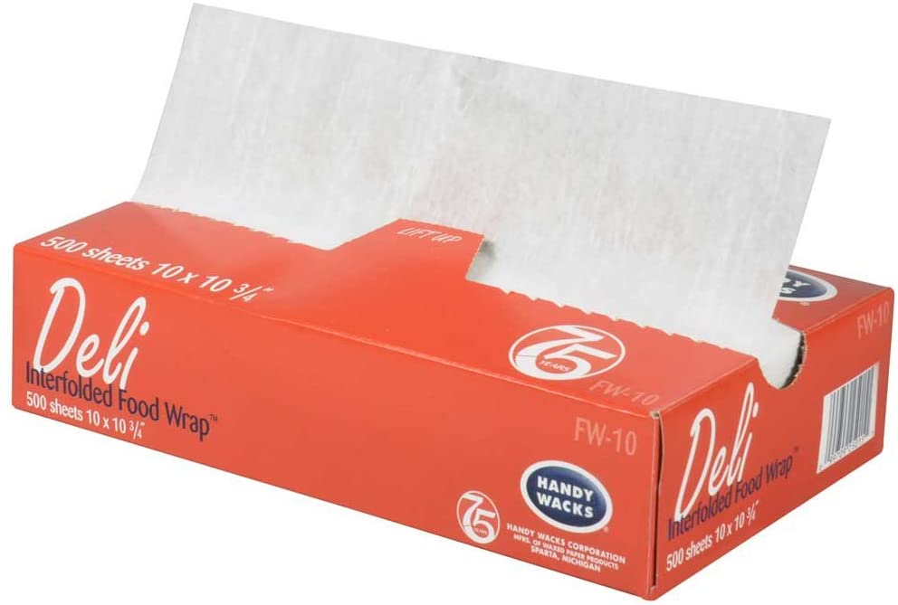 Interfolded Food And Deli Tissue Wrap - 12 Case - 500 count