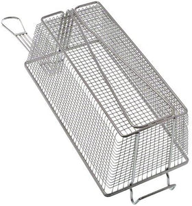 Update International (FB-126) 12 7/8" x 6 1/2" Rectangular Wire Fry Basket