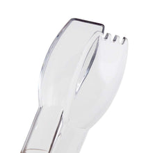 Load image into Gallery viewer, FLO400607 - Carlisle Food Service Products Carly Clear Plastic Tongs - 6 in. - 1 EA
