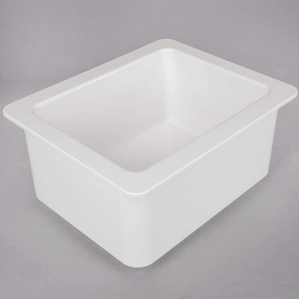 TableTop King 26CF148 ColdFest 1/2 Size White Food Pan - 6