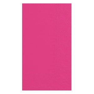 Hoffmaster 180532 Dinner Napkin, Regal Embossed, 2-Ply, 1/8 Fold, 17" Length x 15" Width, Raspberry (8 Packs of 125)