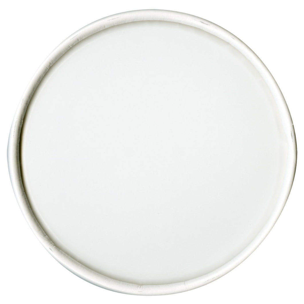 Solo CA64A-4000 Spiral Wound Non-vented Paper Food Container Lid (Case of 300)