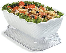 Load image into Gallery viewer, Tulip Deli Solid Lid/False Bottom 9-1/2&quot; X 6&quot; - Clear
