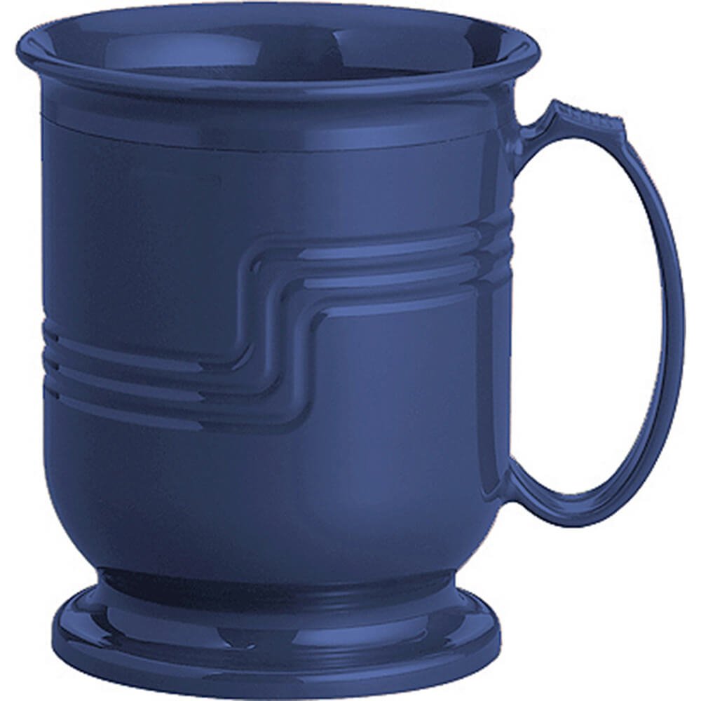 Cambro MDSM8497 Shoreline Collection Mug, 8 Ounce, Navy Blue, Plastic, NSF - 48 / CS