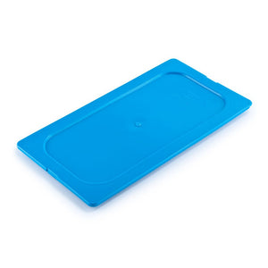 Carlisle Polyethylene Blue Smart Lid Only for TopNotch One Third Size Food Pan - 1 each.