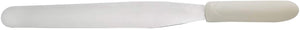 Bakery Spatulas,9 1/2" Blade, White PP Handle